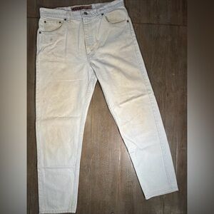 Vintage Levis SilverTab Jeans Mens 36x30 Straight Relaxed Cotton Light Wash 90s